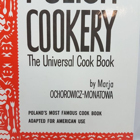 Vintage 1950s Polish Cookery Universal Cook Book by Marja Ochorowicz Monatowa - Picture 2 of 14